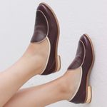 Mocassim - ETERNIZAR - Madeira e Off White - 664.55