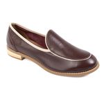 Mocassim - ETERNIZAR - Madeira e Off White - 664.55
