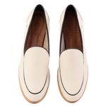 Mocassim - ETERNIZAR - Off White e Preto - 664.55