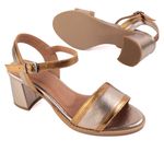 Sandália - ASTRAL - Bronze e Champagne - 177.85