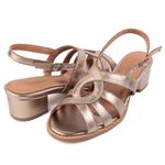Sandália - ENTRELAÇAR - Champagne - 2075.17