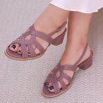 Sandália - ENTRELAÇAR - Mousse - 2075.17