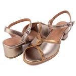Sandália - ENVOLVER - Bronze e Champagne - 2075.15