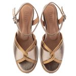 Sandália - ENVOLVER - Bronze e Champagne - 2075.15