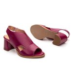 Sandália Peep Toe Pitaya - VENEZA