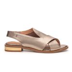 Sandália Rasteira - ALENTO - Champagne - 842.31