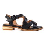 Sandália Rasteira - ILUMINAR - Preta - 842.120