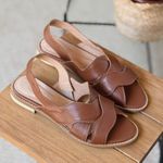 Sandália Rasteira - ONDAS - Chocolate - 842.91