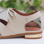 Sandália Rasteira - REVELAR - Off White - 842.129