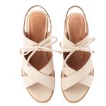 Sandália Rasteira - REVELAR - Off White - 842.129
