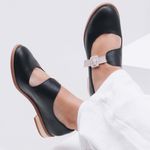Sapatilha - TERNURA - Preta e Off White - 664.52