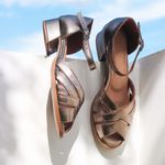 Sapato Peep Toe - ETERNO - Champagne - 965.45 