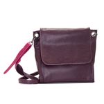 Bolsa de Couro - ACOLHER - Ameixa e Pitaya