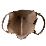 Bolsa de Couro - ÉVORA - Champagne