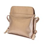 Bolsa de Couro - LIBERDADE - Champagne