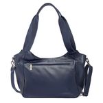 Bolsa de Couro - SONHAR - Azul Anil