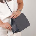 Bolsa de Couro - BEM ME QUER - Azul Marinho