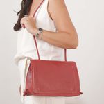 Bolsa de Couro - BEM ME QUER - Vermelha