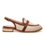 Mule - SERENO - Off White e Chocolate - 664.66