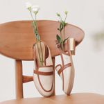 Mule - SERENO - Off White e Chocolate - 664.66