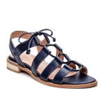 Sandália Rasteira - ABRAÇO - Azul Anil - 862.06