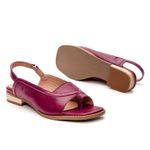 Sandália Rasteira - CALMA - Pitaya - 914.46