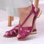 Sandália Rasteira - INFINITO - Pitaya - 842.78 