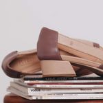 Sapato Peep Toe CUIDADO - Mousse e Nude - 965.22