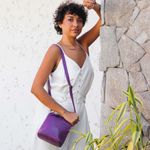 Bolsa de Couro - XODÓZINHA - Violeta