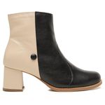 Bota ENCONTRAR - Preto e Off White - 596.06