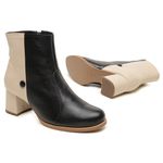 Bota ENCONTRAR - Preto e Off White - 596.06