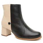 Bota ENCONTRAR - Preto e Off White - 596.06