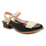 Sapato - TOCAR - Preto e Off White - 569.01