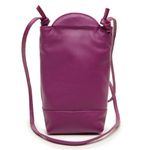 Bolsa de Couro - VIAGEM - Violeta