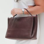 Bolsa de Couro - CHARME - Madeira