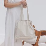 Bolsa de Couro - AURA - Off White