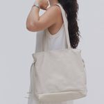 Bolsa de Couro - AURA - Off White