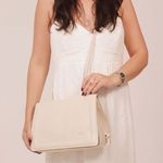 Bolsa de Couro - BEM ME QUER - Off White