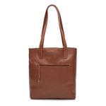 Bolsa de Couro - ENVELOPE - Chocolate
