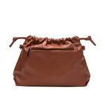 Bolsa de Couro Legítimo Chocolate - HARMONIA GRANDE 