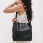 Bolsa de Couro - LITORAL - Preta
