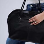 Bolsa de Couro para Notebook MOVIMENTO Preta