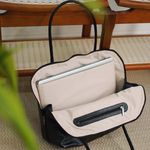 Bolsa de Couro para Notebook MOVIMENTO Preta