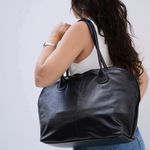 Bolsa de Couro para Notebook MOVIMENTO Preta
