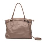 Bolsa de Couro para Notebook ROTINA - Amendoa