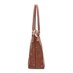 Bolsa de Couro para Notebook ROTINA - Chocolate