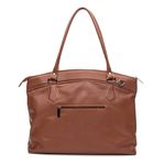 Bolsa de Couro para Notebook ROTINA - Chocolate