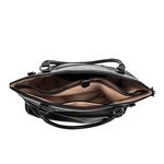 Bolsa de Couro para Notebook ROTINA - Preta