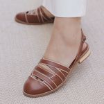 Mule APEGO Chocolate e Off white 664.71