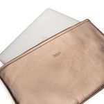Pasta de Couro para Notebook - Champagne